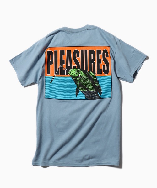PLEASURES(プレジャー)の「PLEASURES/プレジャーズ THIRSTY T-SHIRT 半袖Tシャツ バックプリント ロゴ(Tシャツ/カットソー・メンズ・ブラック/ライトブルー・M/L/XL)」の17枚目の写真