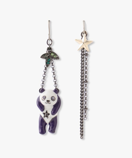 【売切品】ANNA SUI アナ スイ パンダモチーフ ピアス きれいです アナ スイ パンダモチーフ ピアス*大人気商品 (ANNA SUI/ピアス