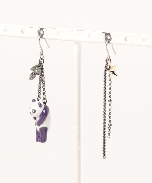 【売切品】ANNA SUI アナ スイ パンダモチーフ ピアス きれいです 売切品】ANNA SUI アナ スイ パンダモチーフ ピアス きれいです