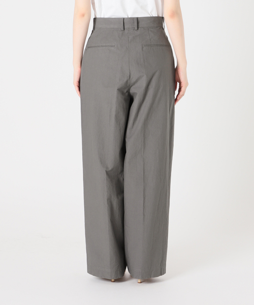 IENA LA BOUCLE（イエナラブークル）の「IENA LA BOUCLE ハイカウントダンプ2タックパンツ（スラックス・レディース・チャコールグレー/ウッド・34/36/38）」の19枚目の写真