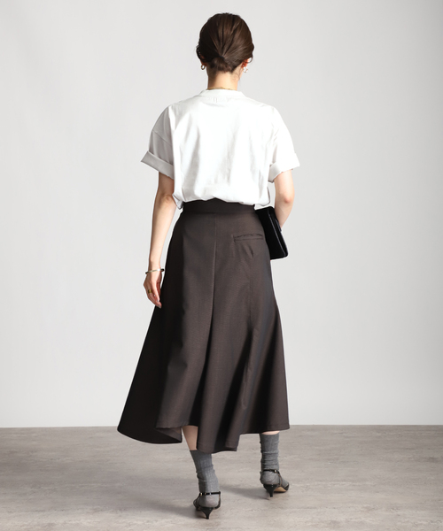 VERMEIL par iena(ヴェルメイユパーイエナ)の「【SLOANE/スローン】別注Tシャツ(Tシャツ/カットソー・レディース・オリーブ/ホワイト/ブラック・FREE)」の13枚目の写真