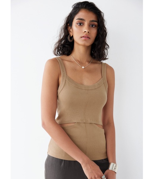 アリシアスタン タンクトップ Wellness Cross Back Tank Top | ALEXIA STAM