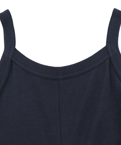 ALEXIA STAM(アリシアスタン)の「Side Slit Tank Top /サイドスリットタンクトップ(タンクトップ・レディース・ネイビー/ベージュ/オフホワイト・S/M)」の9枚目の写真