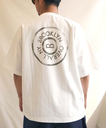 BROOKLYN OVERALL | タックボタンプリントＴシャツ(Tシャツ/カットソー)
