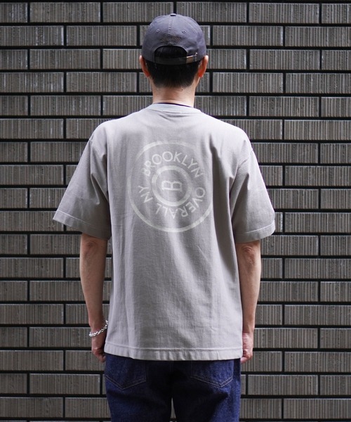 セール】タックボタンプリントTシャツ（Tシャツ/カットソー