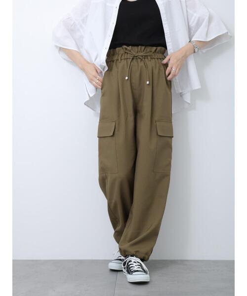 美品✨コグザビッグスモーク　イージーカーゴパンツ　カーキ オータムセール】コグザビッグスモーク COGTHEBIGSMOKE ALEXA TROUSERS