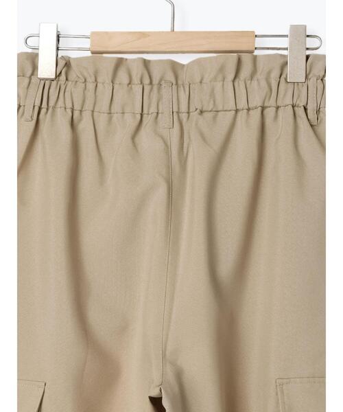 Samansa Mos2 blue(サマンサモスモスブルー)の「◎イージーカーゴパンツ(カーゴパンツ・レディース・カーキ/ベージュ/グレー・F)」の5枚目の写真