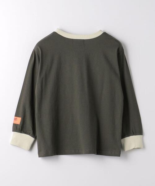 UNIVERSAL OVERALL(ユニバーサルオーバーオール)の「【別注】<UNIVERSAL OVERALL>TJ EX フロントロゴ プリント Tシャツ 100cm-130cm(Tシャツ/カットソー・キッズ・ブラック/ナチュラル・XS(100-110cm)/S(120-130cm))」の15枚目の写真