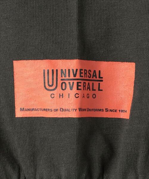 UNIVERSAL OVERALL(ユニバーサルオーバーオール)の「【別注】<UNIVERSAL OVERALL>TJ EX フロントロゴ プリント Tシャツ 100cm-130cm(Tシャツ/カットソー・キッズ・ブラック/ナチュラル・XS(100-110cm)/S(120-130cm))」の11枚目の写真