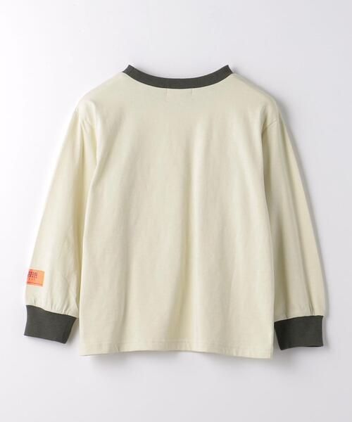 UNIVERSAL OVERALL(ユニバーサルオーバーオール)の「【別注】<UNIVERSAL OVERALL>TJ EX フロントロゴ プリント Tシャツ 100cm-130cm(Tシャツ/カットソー・キッズ・ブラック/ナチュラル・XS(100-110cm)/S(120-130cm))」の13枚目の写真
