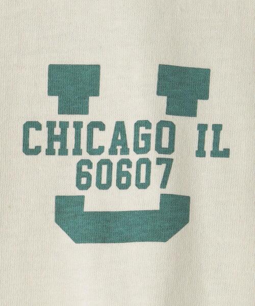 UNIVERSAL OVERALL(ユニバーサルオーバーオール)の「【別注】<UNIVERSAL OVERALL>TJ EX フロントロゴ プリント Tシャツ 100cm-130cm(Tシャツ/カットソー・キッズ・ブラック/ナチュラル・XS(100-110cm)/S(120-130cm))」の10枚目の写真