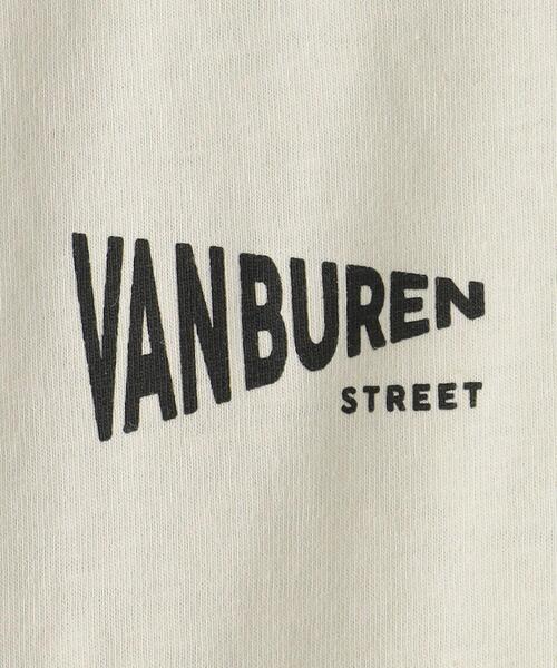 UNIVERSAL OVERALL(ユニバーサルオーバーオール)の「【別注】<UNIVERSAL OVERALL>TJ EX フロントロゴ プリント Tシャツ 100cm-130cm(Tシャツ/カットソー・キッズ・ブラック/ナチュラル・XS(100-110cm)/S(120-130cm))」の6枚目の写真