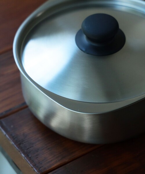 柳宗理 / ステンレス片手鍋 18cm つや消し（キッチンツール）｜fennica