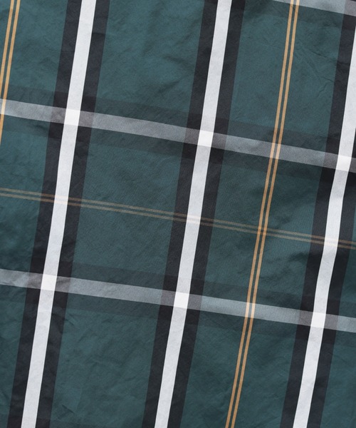 Chez toi(シェトワ)の「大判チェックはぎタフタスカート(スカート・レディース・アイボリー/ネイビー/グリーン・FREE)」の8枚目の写真