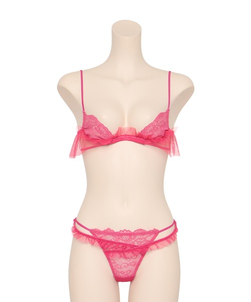 ☆Ravijour☆ギザギザピンク☆C65-70Tバック☆セット