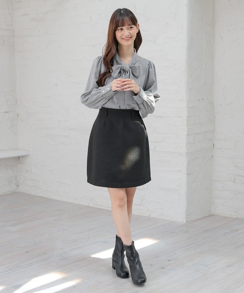 Honeys（ハニーズ）の「ツイードミニスカート（スカート）」 - WEAR
