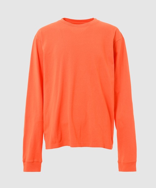 ECOCYCLE(エコサイクル)の「ELEVATED LS_ORANGE(Tシャツ/カットソー・メンズ・オレンジ系その他3/オレンジ/オレンジ系その他2/オレンジ系その他・S/L/M/XL/XS/XXL)」の3枚目の写真