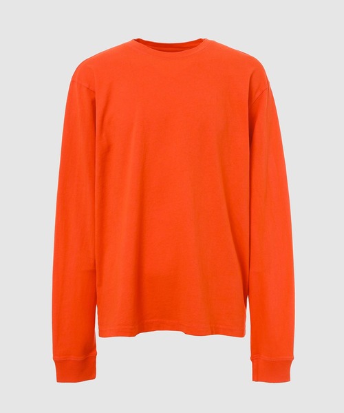 ECOCYCLE(エコサイクル)の「ELEVATED LS_ORANGE(Tシャツ/カットソー・メンズ・オレンジ系その他3/オレンジ/オレンジ系その他2/オレンジ系その他・S/L/M/XL/XS/XXL)」の2枚目の写真