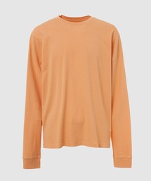 ECOCYCLE（エコサイクル）の「ELEVATED LS_ORANGE（Tシャツ/カットソー）」