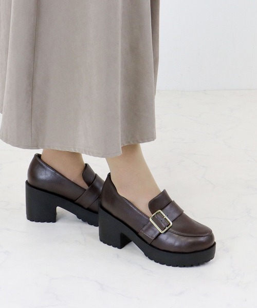 LibertyDoll(リバティードール)の「Liberty doll / 厚底 ローファー バックルベルト タッセルベルト チェーンベルト (3055)(3056)(3058)(ローファー・レディース・ブラック系2/ブラック系その他3/ブラック系その他/ダークブラウン/ブラック系その他2/ブラック系3/ダークブラウン系2/ブラック/ダークブラウン系3・LL/S/SS/M/L)」の19枚目の写真