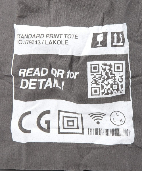 LAKOLE（ラコレ）の「プリントトートバッグ / 977715（トートバッグ・レディース・その他6/その他2/その他1/その他3/その他4/その他5/その他7/その他8・FREE）」の17枚目の写真