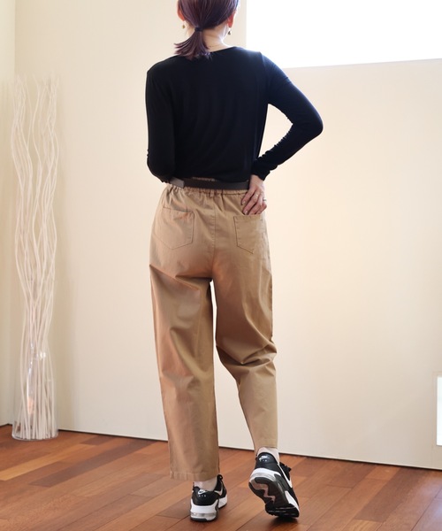 ULEULA(ウルア)の「ロングスリーブTシャツ(Tシャツ/カットソー・レディース・ブラック/ブラウン/アイボリー・FREE)」の5枚目の写真