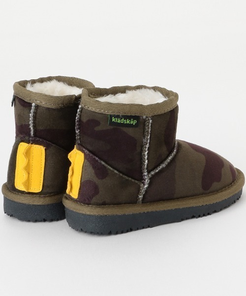 kladskap（クレードスコープ）の「アニマルムートンブーツ（ブーツ・キッズ・グレー/カーキ・14cm/15cm/16cm/17cm/18cm）」の5枚目の写真