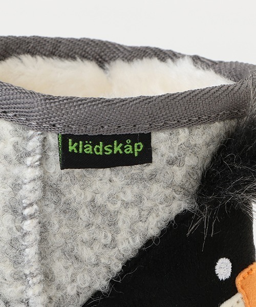 kladskap（クレードスコープ）の「アニマルムートンブーツ（ブーツ・キッズ・グレー/カーキ・14cm/15cm/16cm/17cm/18cm）」の9枚目の写真