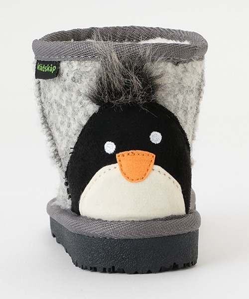 kladskap（クレードスコープ）の「アニマルムートンブーツ（ブーツ・キッズ・グレー/カーキ・14cm/15cm/16cm/17cm/18cm）」の10枚目の写真