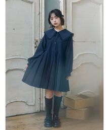 merry jenny | 【なえなのコラボ】リボンプリーツワンピース(ワンピース)