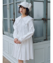 merry jenny | 【なえなのコラボ】リボンプリーツワンピース(ワンピース)