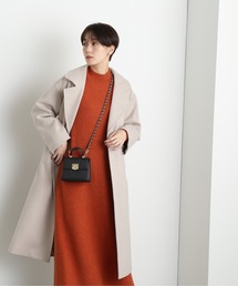 N.(N. Natural Beauty Basic) | 【S Size Line】◆エアニーメルトンガウンコート(チェスターコート)