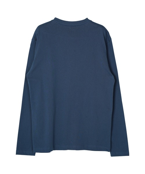 jiggys shop(ジギーズショップ)の「ロゴ刺繍ロンT 長袖Tシャツ カットソー(Tシャツ/カットソー・メンズ・ホワイト/ブラック/ネイビー・MEDIUM/LARGE)」の4枚目の写真