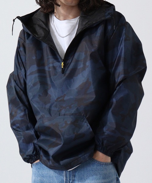 FINESIXXX ナイロンジャケット L ネイビー ファインシックス FINESIXXX SAFETY NYLON STADIUM JACKET BLACK