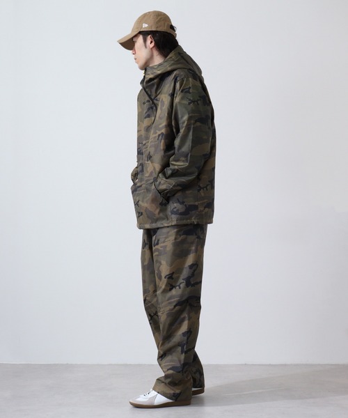 極美品 ハンティングワールド カモフラ ナイロンジャケット ハーフジップ XL 極美品 ハンティングワールド カモフラ ナイロンジャケット ハーフ