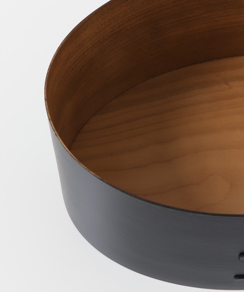 URBAN RESEARCH DOORS（アーバンリサーチドアーズ）の「『WEB限定』AXCIS　シェーカーオーバルボックス M ブラック（インテリア雑貨・レディース・ブラック・MEDIUM）」の2枚目の写真