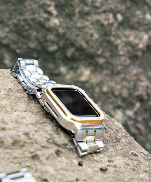 zandy ズィー・アンド・ワイ/ Apple Watch【ステンレス一体式バンド】 アップルウォッチバンド ステンレスベルト /// sports3（デジタル腕時計）｜zandy（ズィーアンドワイ）