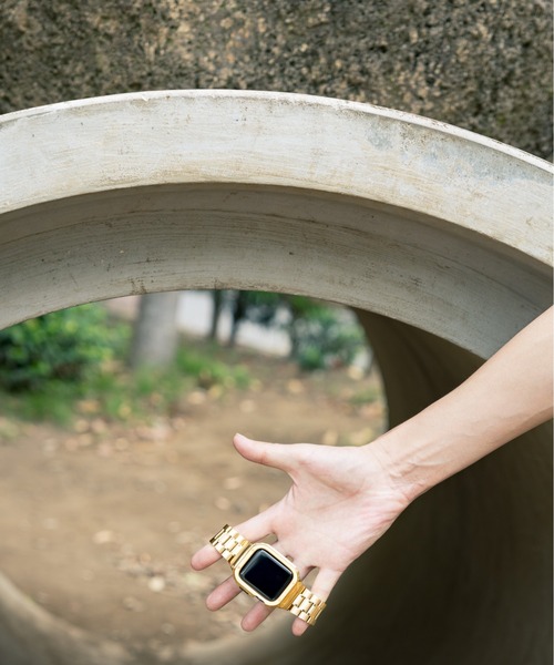 zandy ズィー・アンド・ワイ/ Apple Watch【ステンレス一体式バンド】 アップルウォッチバンド ステンレスベルト /// sports3（デジタル腕時計）｜zandy（ズィーアンドワイ）