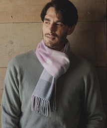 matti totti（マッティトッティ）の「【matti totti】カシミヤ マフラー カシミア 100％ 大判 メンズ チェック 柄 ボーダー ブロック カシミヤマフラー カシミアマフラー（マフラー）」