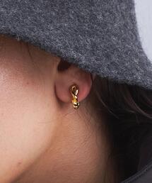 green label relaxing | ツイストライン フープ イヤリング(イヤリング)