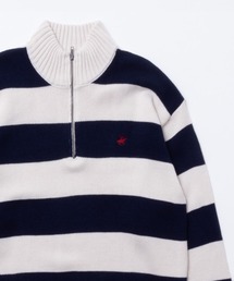 BEVERLY HILLS POLO CLUB ハーフジップアップセーター