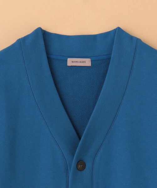 BEAMS LIGHTS（ビームスライツ）の「BEAMS LIGHTS / 裏毛 バルーンシルエット カーディガン（カーディガン/ボレロ・メンズ・チャコールグレー/ブラック/ブルー系その他3・SMALL/MEDIUM/LARGE）」の21枚目の写真