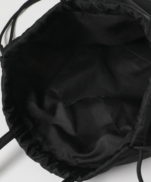 ALAND（エーランド）の「【UNISEX】GROVE×ALAND／GVロゴナップサック /グローブ/ 2991085（バックパック/リュック・レディース・ピンク/イエロー/ブラック・ONE SIZE）」の16枚目の写真