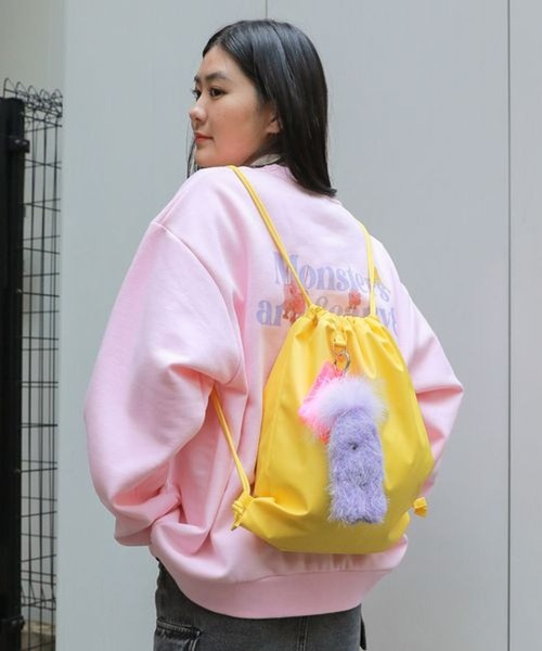 セール】【UNISEX】GROVE×ALAND／GVロゴナップサック /グローブ