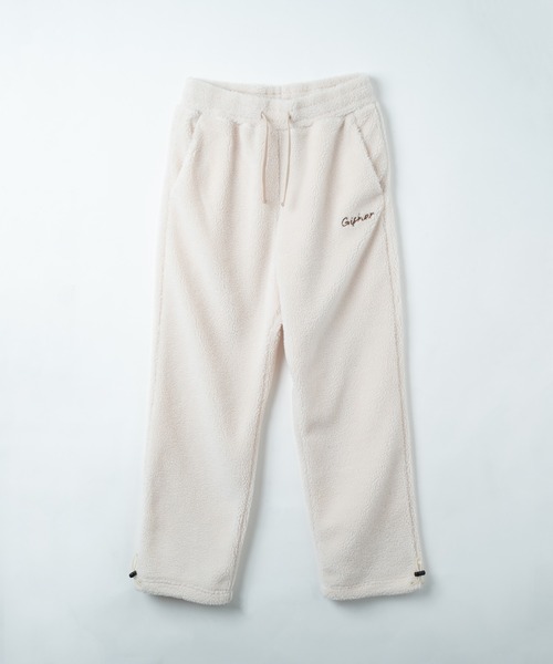 GISHER(ギッシャー)の「BOA FLEECE PANTS(スウェットパンツ・メンズ・ブルー/グレイッシュベージュ/ブラック/ホワイト・MEDIUM/LARGE)」の11枚目の写真