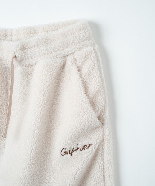 GISHER(ギッシャー)の「BOA FLEECE PANTS(スウェットパンツ・メンズ・ブルー/グレイッシュベージュ/ブラック/ホワイト・MEDIUM/LARGE)」の13枚目の写真