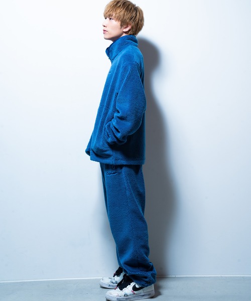 GISHER(ギッシャー)の「BOA FLEECE PANTS(スウェットパンツ・メンズ・ブルー/グレイッシュベージュ/ブラック/ホワイト・MEDIUM/LARGE)」の21枚目の写真