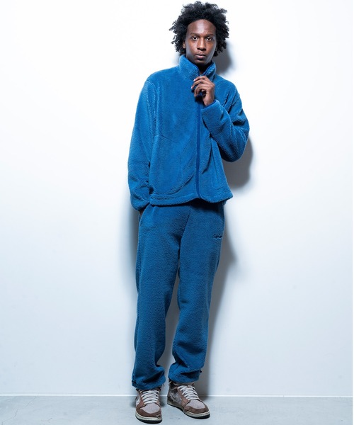 GISHER(ギッシャー)の「BOA FLEECE PANTS(スウェットパンツ・メンズ・ブルー/グレイッシュベージュ/ブラック/ホワイト・MEDIUM/LARGE)」の18枚目の写真