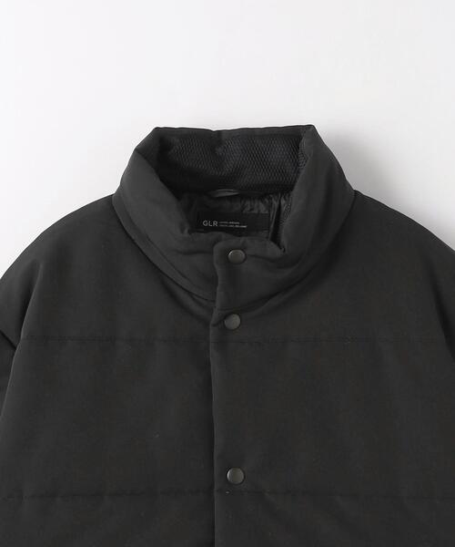 green label relaxing（グリーンレーベルリラクシング）の「ウェザーパフ スタンドカラー ブルゾン -撥水-（ブルゾン・メンズ・ブラック/ライトグレー・M/S/L/XL）」の22枚目の写真