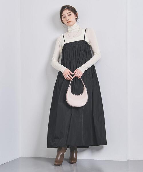 UNITED ARROWS LTD. OUTLET｜タフタ シャーリング ワンピース